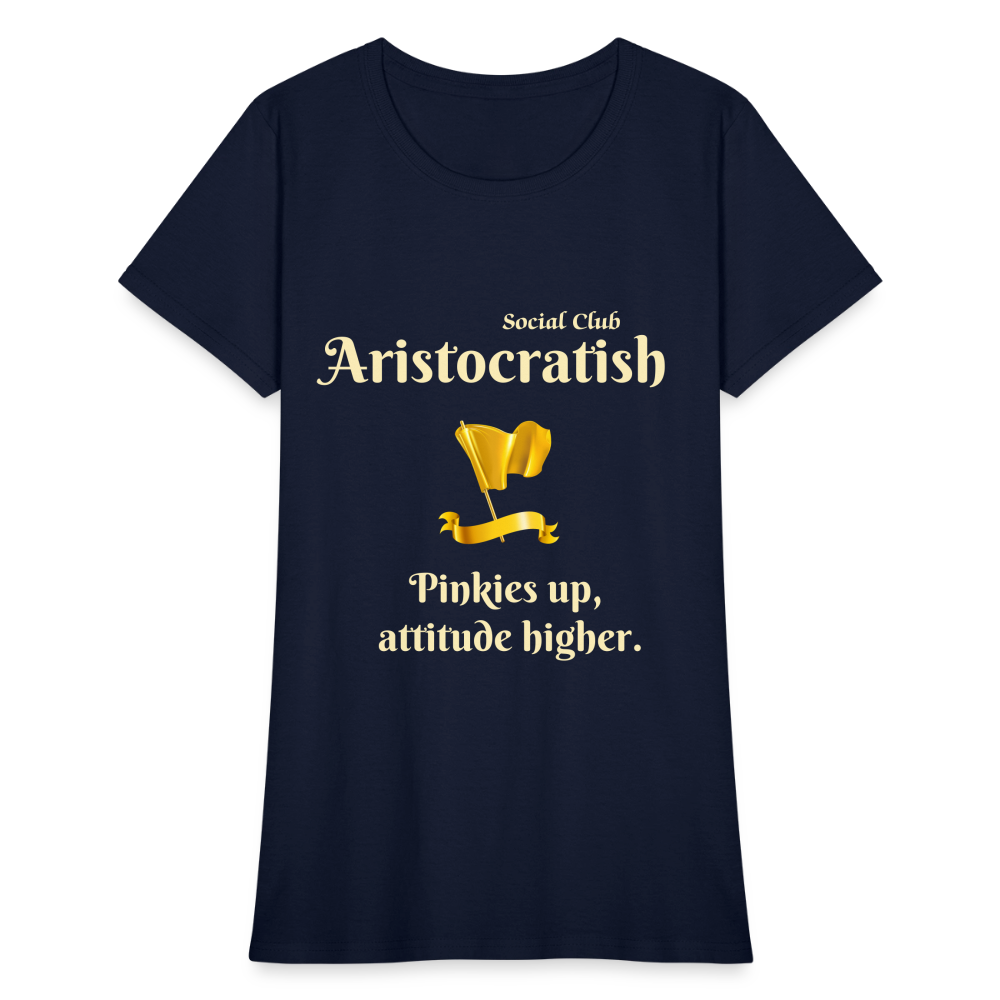 Aristocratish Social Club: Pinkies Up - navy